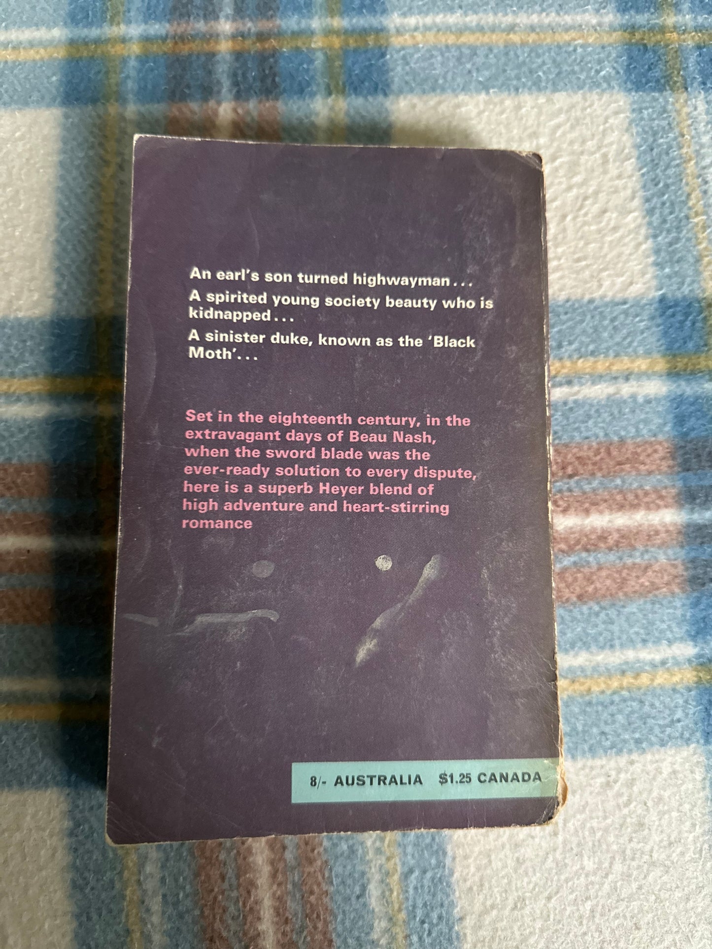 1965 The Black Moth - Georgette Heyer(Pan Books)