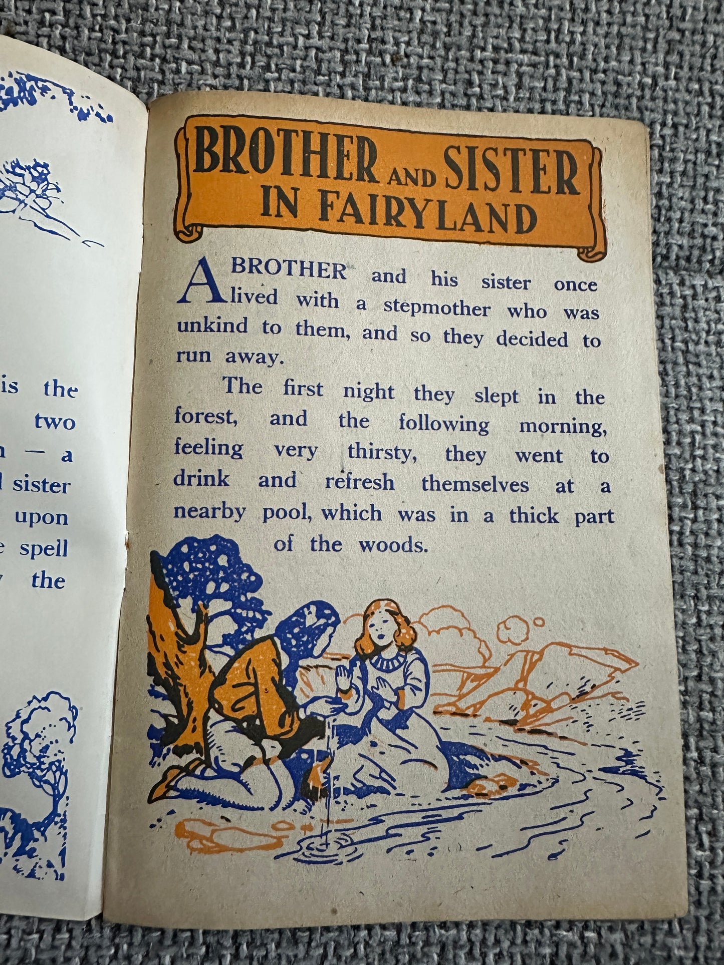 1930’s Brother & Sister In Fairyland(Fairylite Publishers)