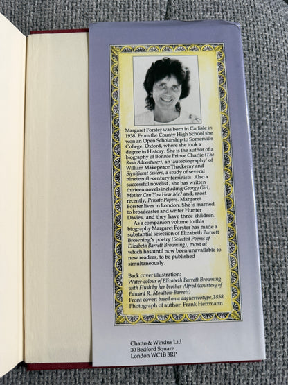 1988*1st* Elizabeth Barrett Browning - Margaret Forster (Chatto & Windus)