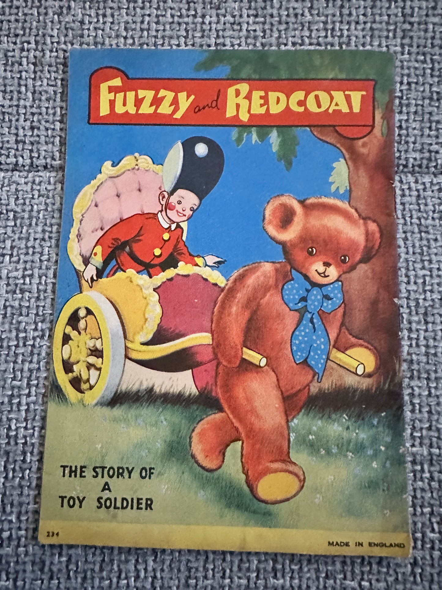 1940’s Fuzzy & Redcoat: The Story Of A Toy Soldier