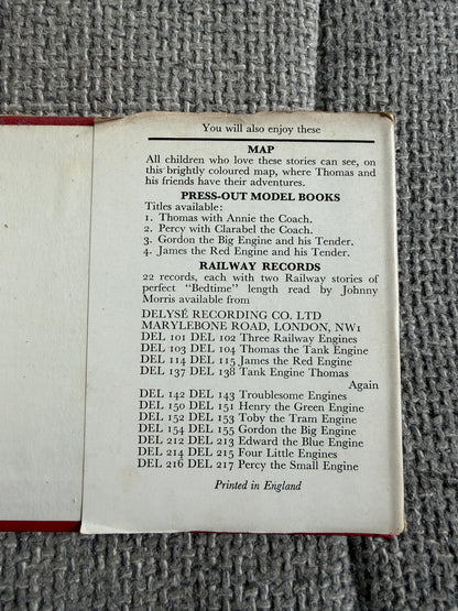 1970 Toby The Tram Engine(No7) The Rev. W. Awdry (C. Reginald Dalby illust) Kaye & Ward Ltd