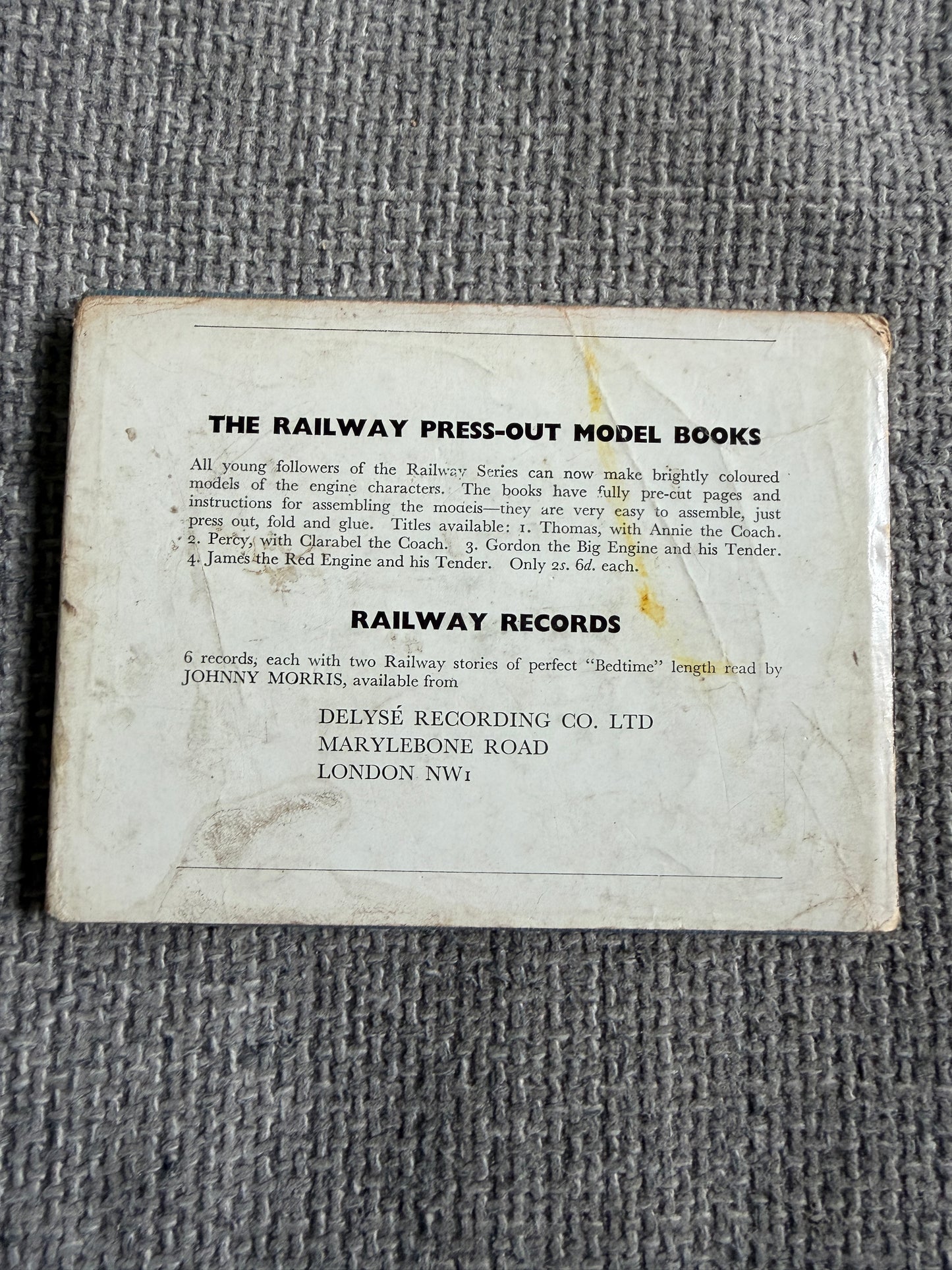 1966 Tank Engine Thomas Again (No4) The Rev. W. Awdry (C. Reginald Dalby illust) Kaye & Ward Ltd.