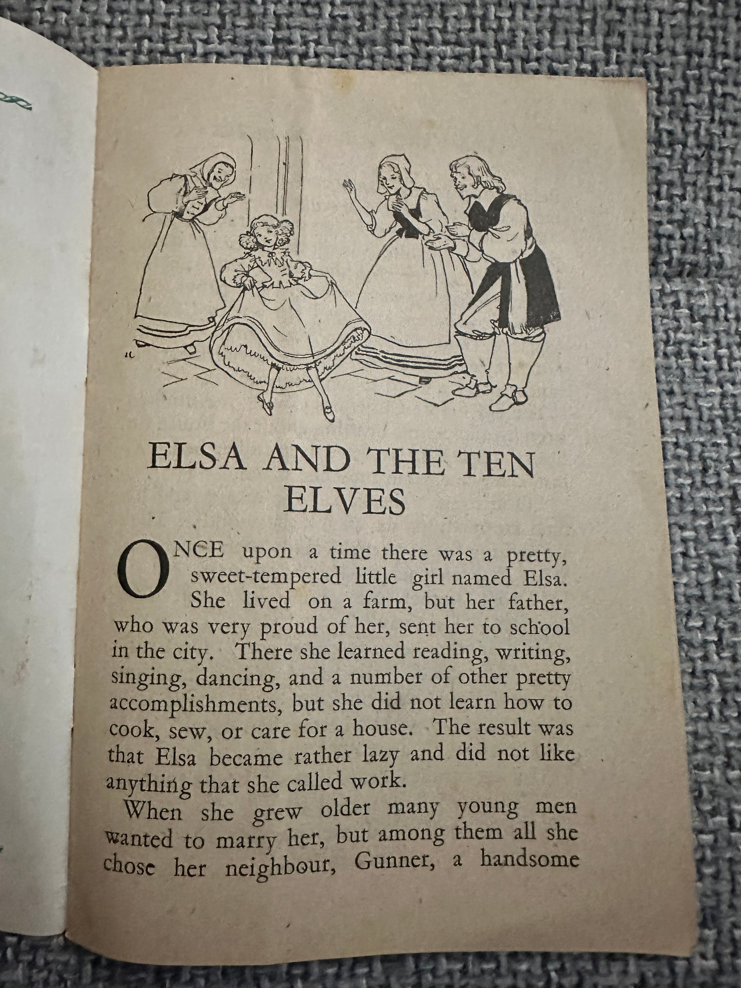 1930’s Elsa & The Ten Elves (Jack & Jill Series 25)