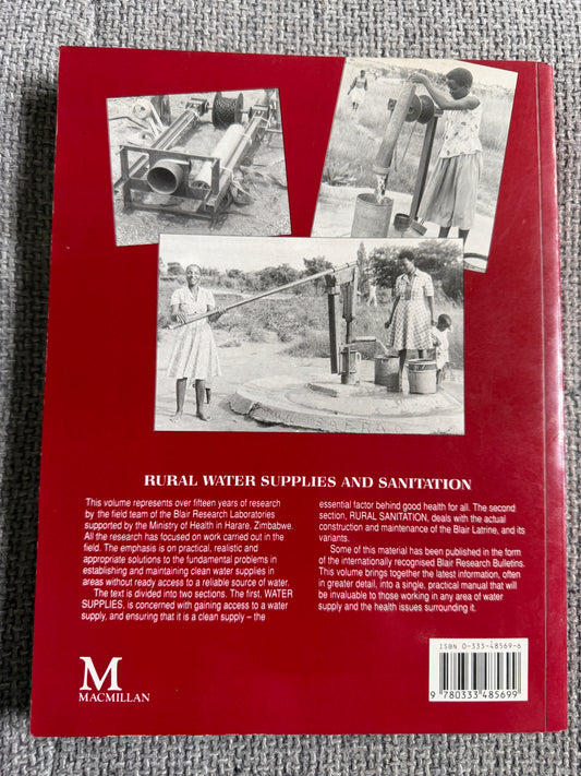 1991 Rural Water Supplies & Sanitation - Peter Morgan, Blair Research Laboratory, M. O. H. Harare (MacMillan)