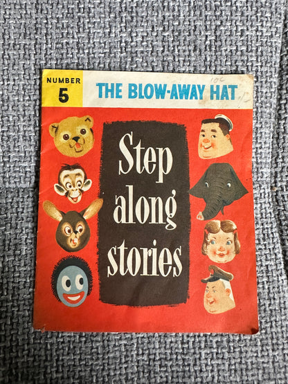 1963 Step Along Stories No5 The Blow-Away Hat - Whitcombe & Tombs Ltd