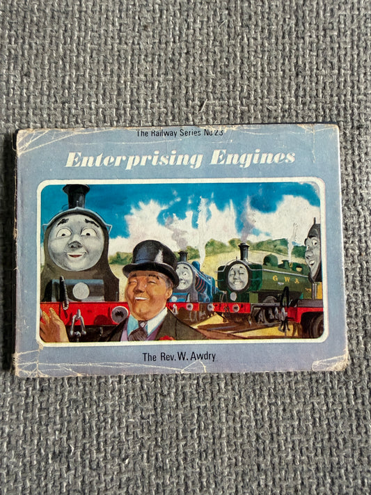 1968*1st* Enterprising Engines - The Rev. W. Awdry (Gunvor & Peter Edwards illust) Kaye & Ward Ltd