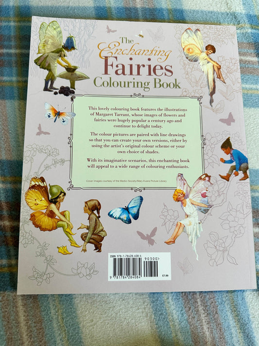 2021*1st* The Enchanting Fairies Colouring Book (Margaret Tarrant illustration) Arcturus Publishing - Honeyburn Books (UK)