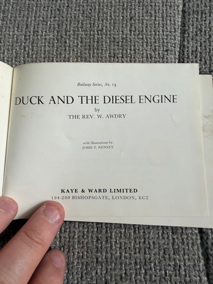 1968 Duck & The Diesel Engine(No13) The Rev. W. Awdry (John T. Kenney illust) Kaye & Ward Ltd