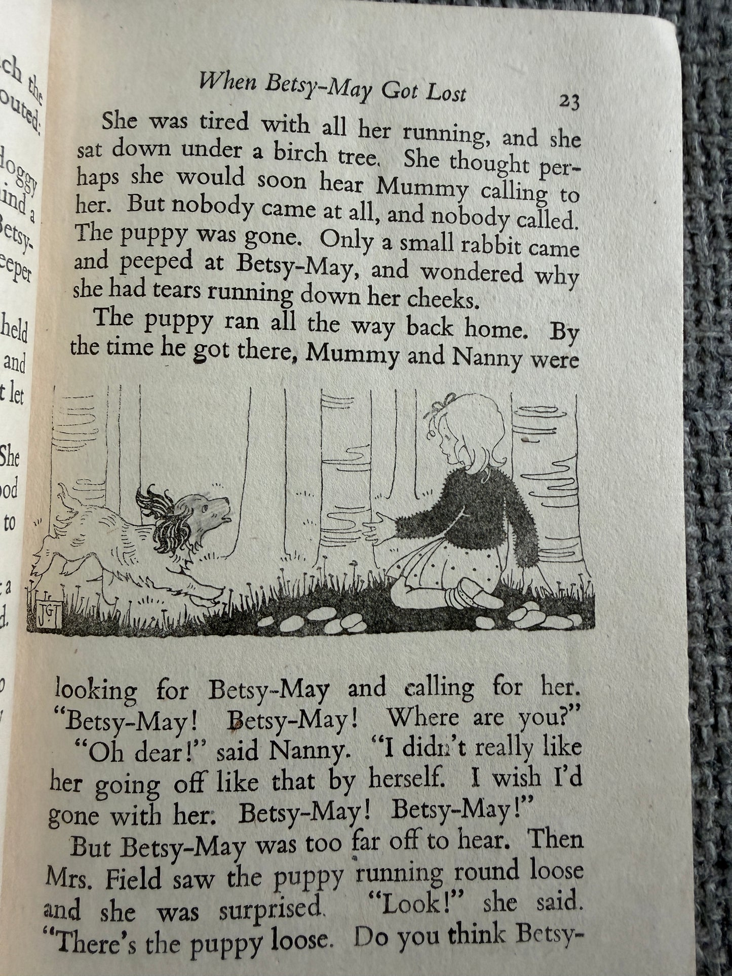 1946 Tales Of Betsy-May - Enid Blyton (J. Gale Thomas illust) Methuen & Co Ltd