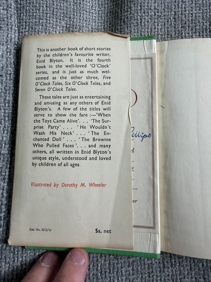 1951 Eight O’Clock Tales - Enid Blyton (Dorothy M. Wheeler illust) Methuen & Co Ltd