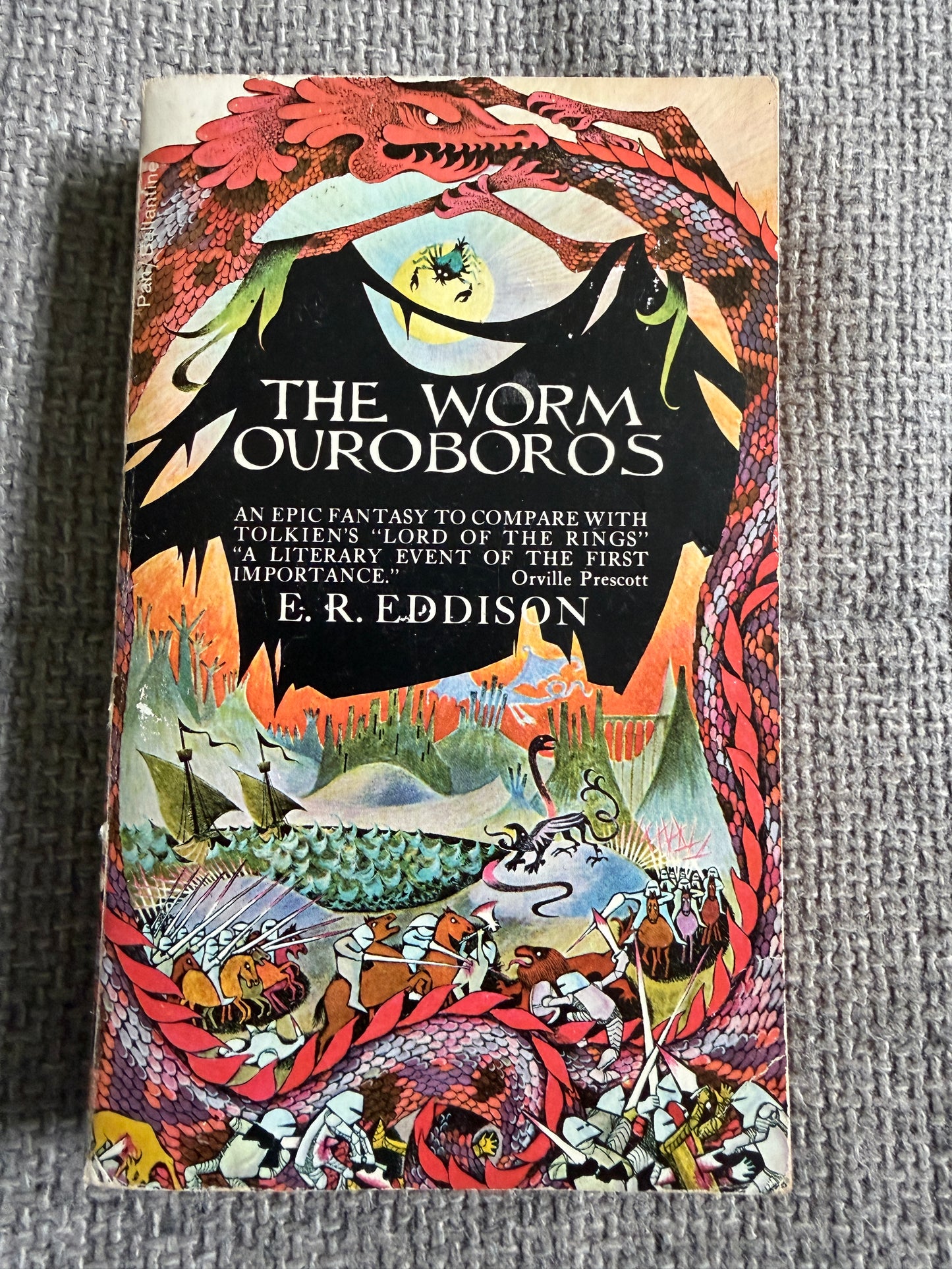 1973 The Worm Ouroboros - E. R. Eddison (Pan Books)