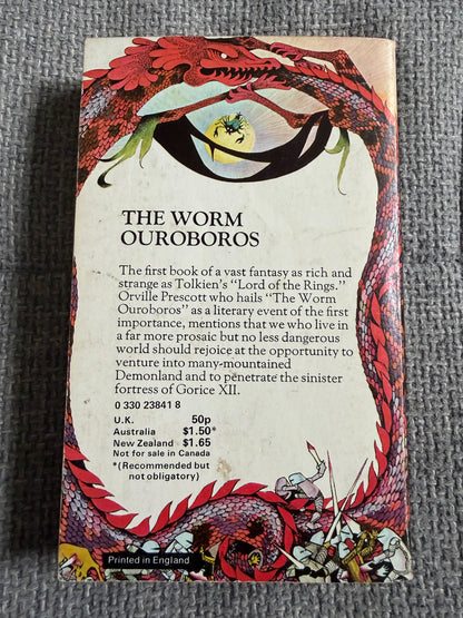 1973 The Worm Ouroboros - E. R. Eddison (Pan Books)
