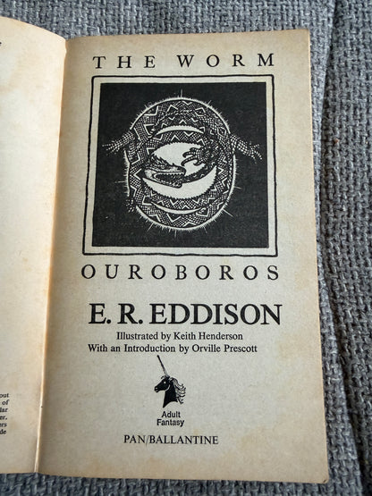 1973 The Worm Ouroboros - E. R. Eddison (Pan Books)