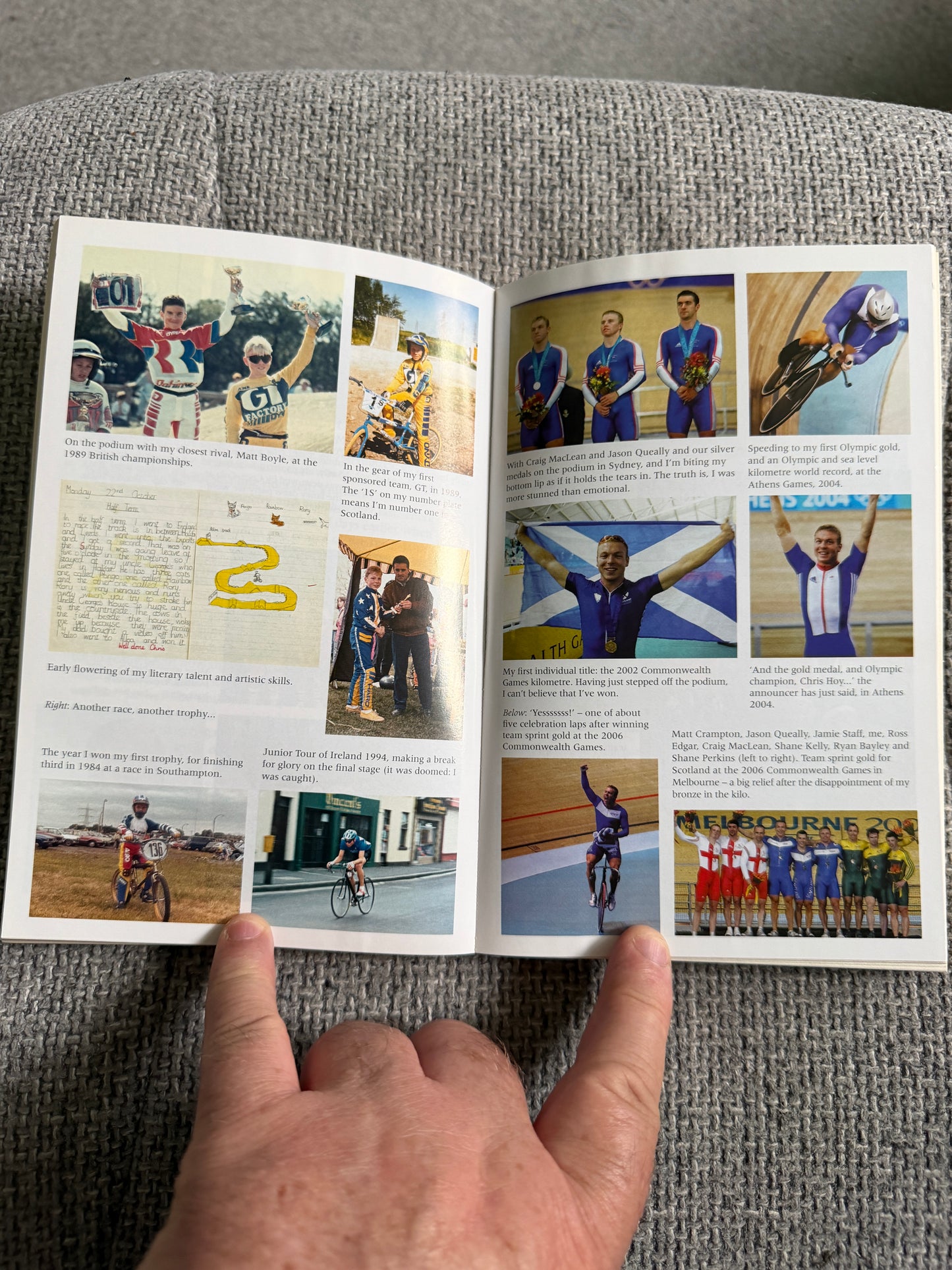 2010*1st* Chris Hoy The Autobiography (HarperCollins)