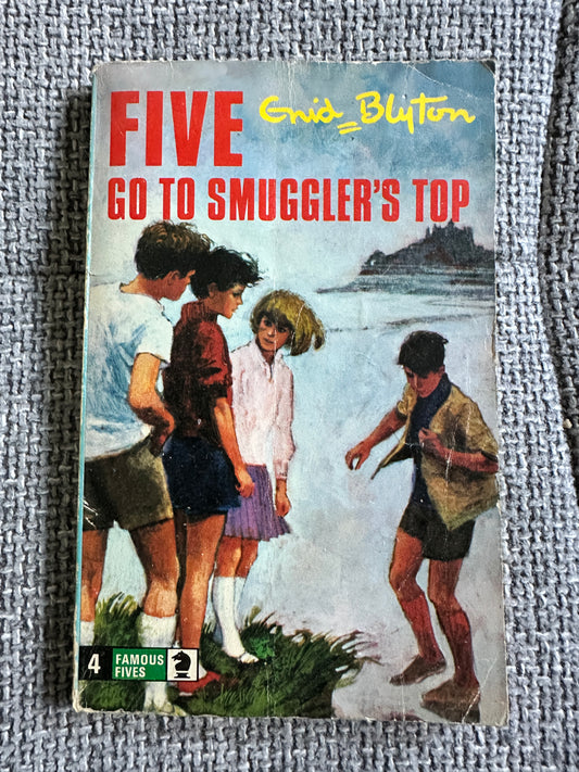 1972 Five Go To Smuggler’s Top - Enid Blyton(Eileen A. Soper Illust) Knight Books