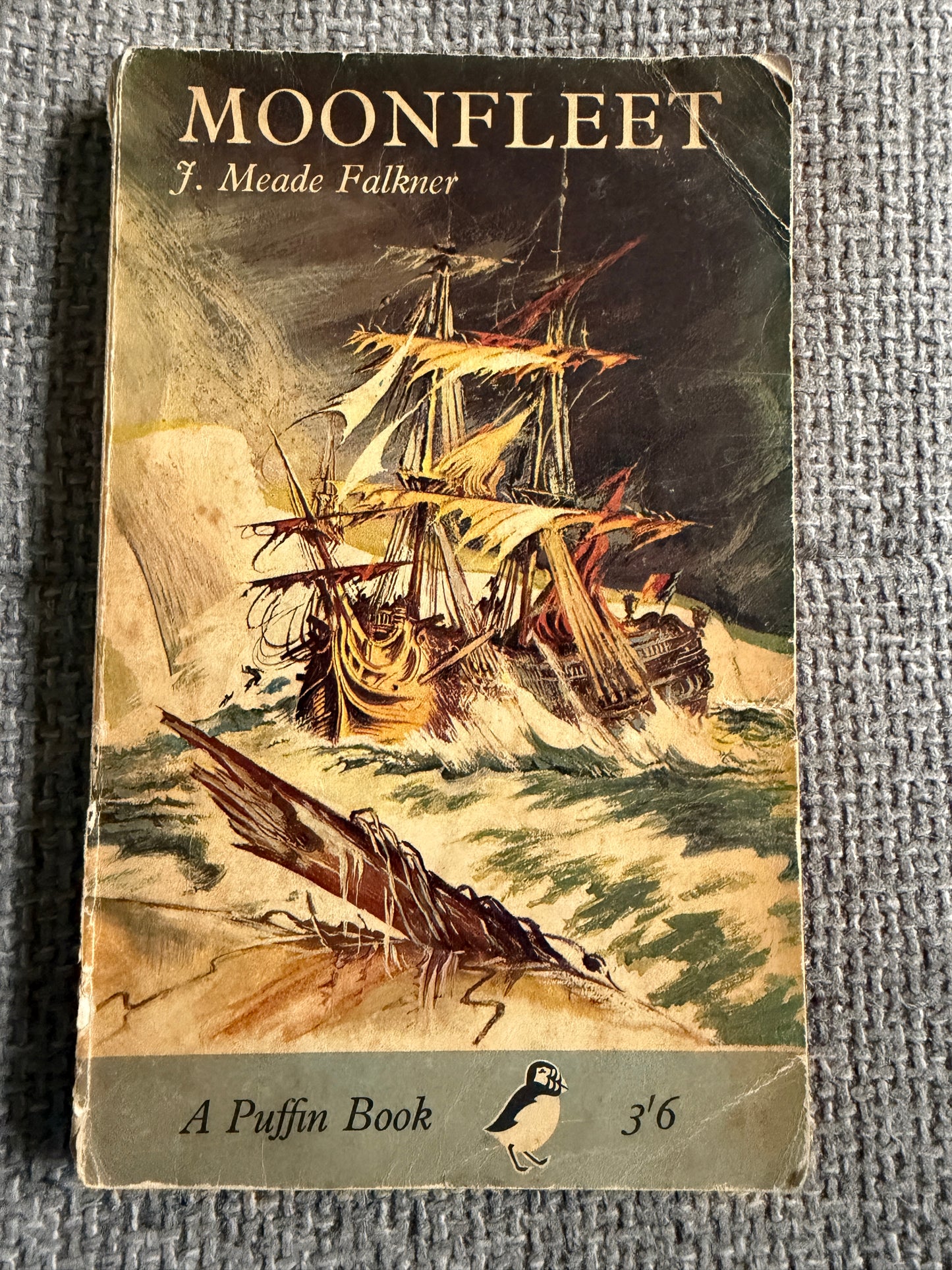 1964 Moonfleet - J. Meade Faulkner (E. R. Excell illust) Penguin Books