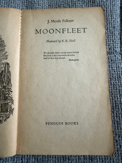 1964 Moonfleet - J. Meade Faulkner (E. R. Excell illust) Penguin Books