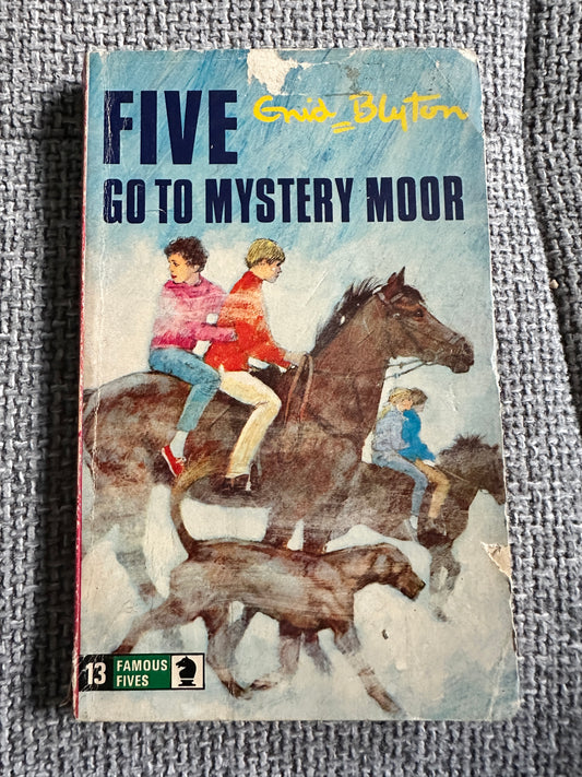 1972 Five Go To Mystery Moor - Enid Blyton(Eileen A. Soper) Knight Books