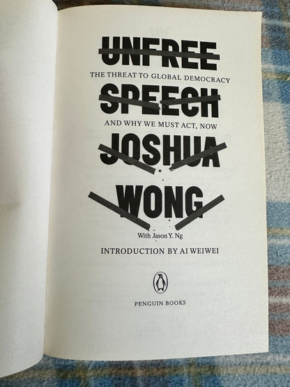 2020 Unfree Speech - Joshua Wong(Penguin)