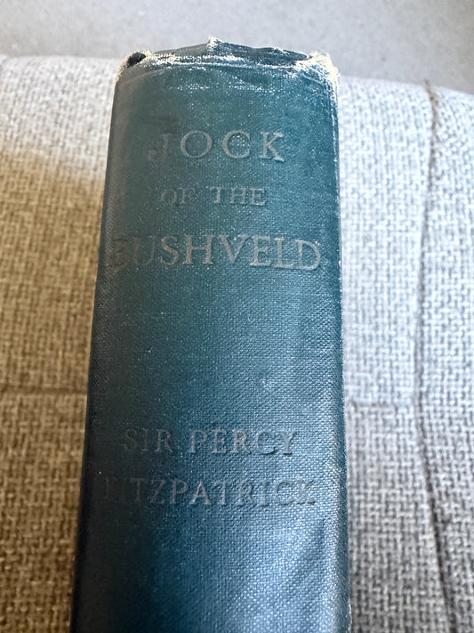 1919 Jock Of The Bushveld - Sir Percy Fitzpatrick (E. Caldwell illust) Longmans, Green & Co Ltd