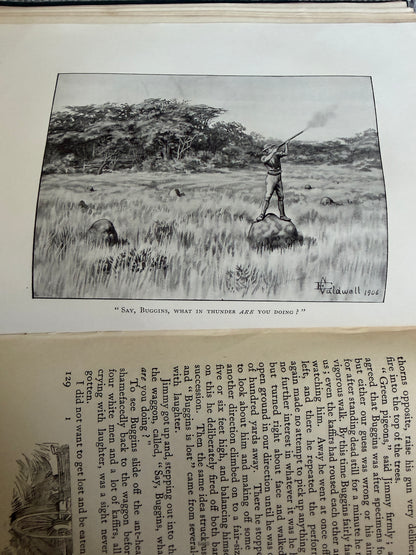 1919 Jock Of The Bushveld - Sir Percy Fitzpatrick (E. Caldwell illust) Longmans, Green & Co Ltd