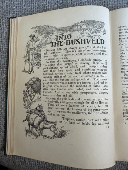 1919 Jock Of The Bushveld - Sir Percy Fitzpatrick (E. Caldwell illust) Longmans, Green & Co Ltd