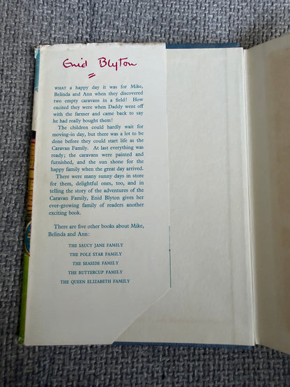 1965 The Caravan Family - Enid Blyton (Ruth Gervis illust) Lutterworth Press
