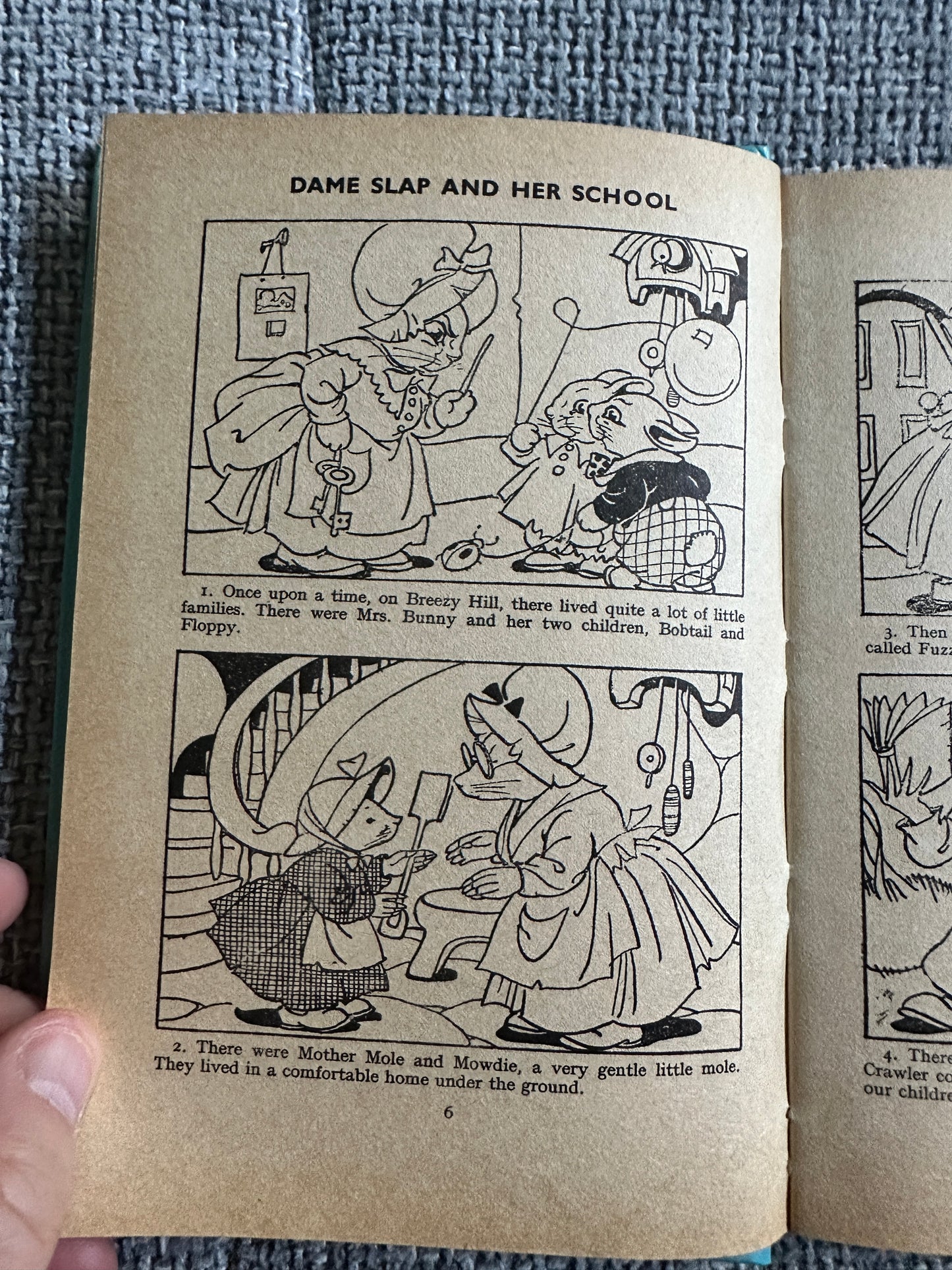 1974 Dame Slap & Her School - Enid Blyton(Dorothy M. Wheeler ) Dean & Son