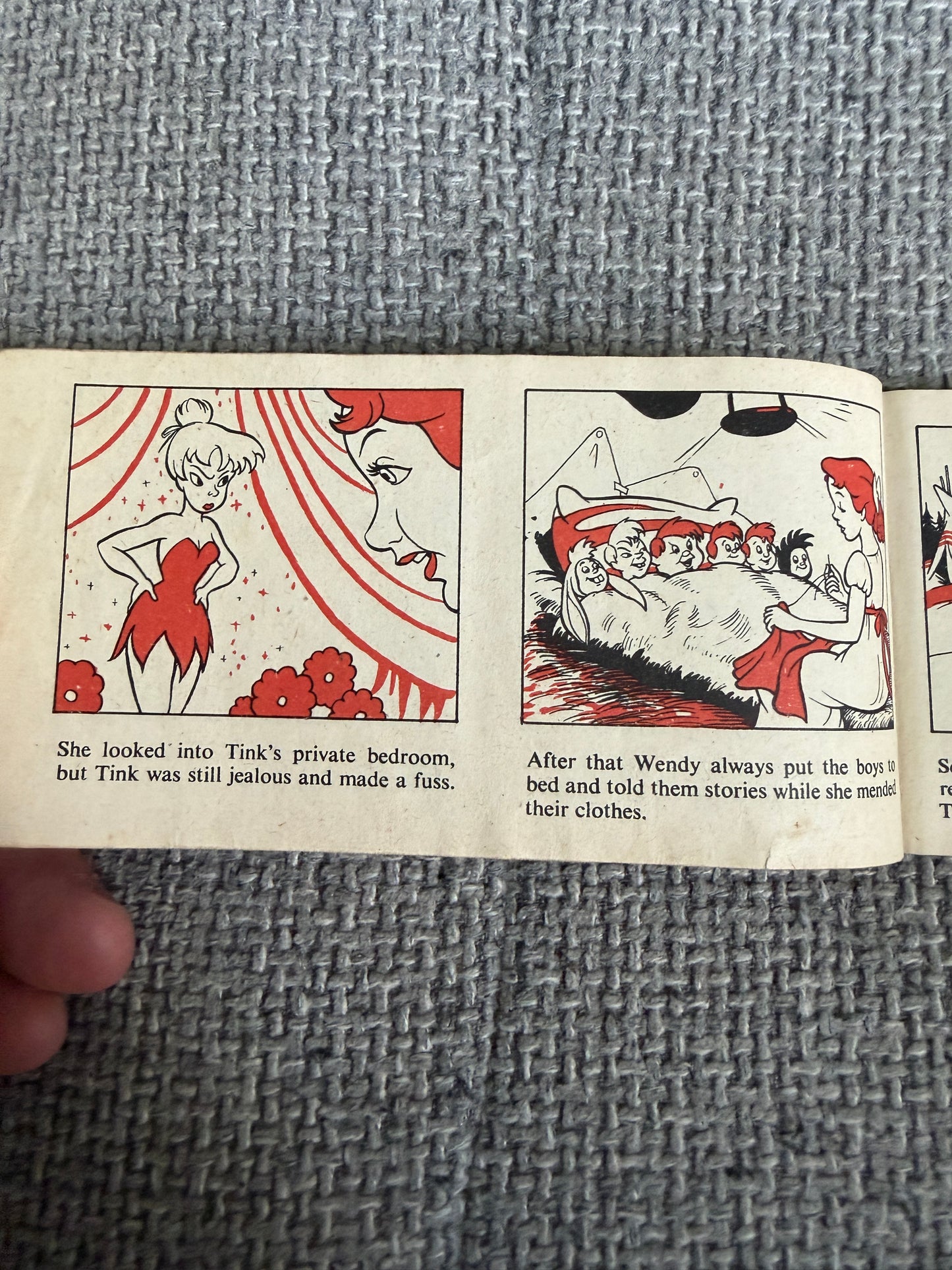 1953*1st* Peter Pan J. M. Barrie story retold by Irene Pearl (Brockhampton Press)