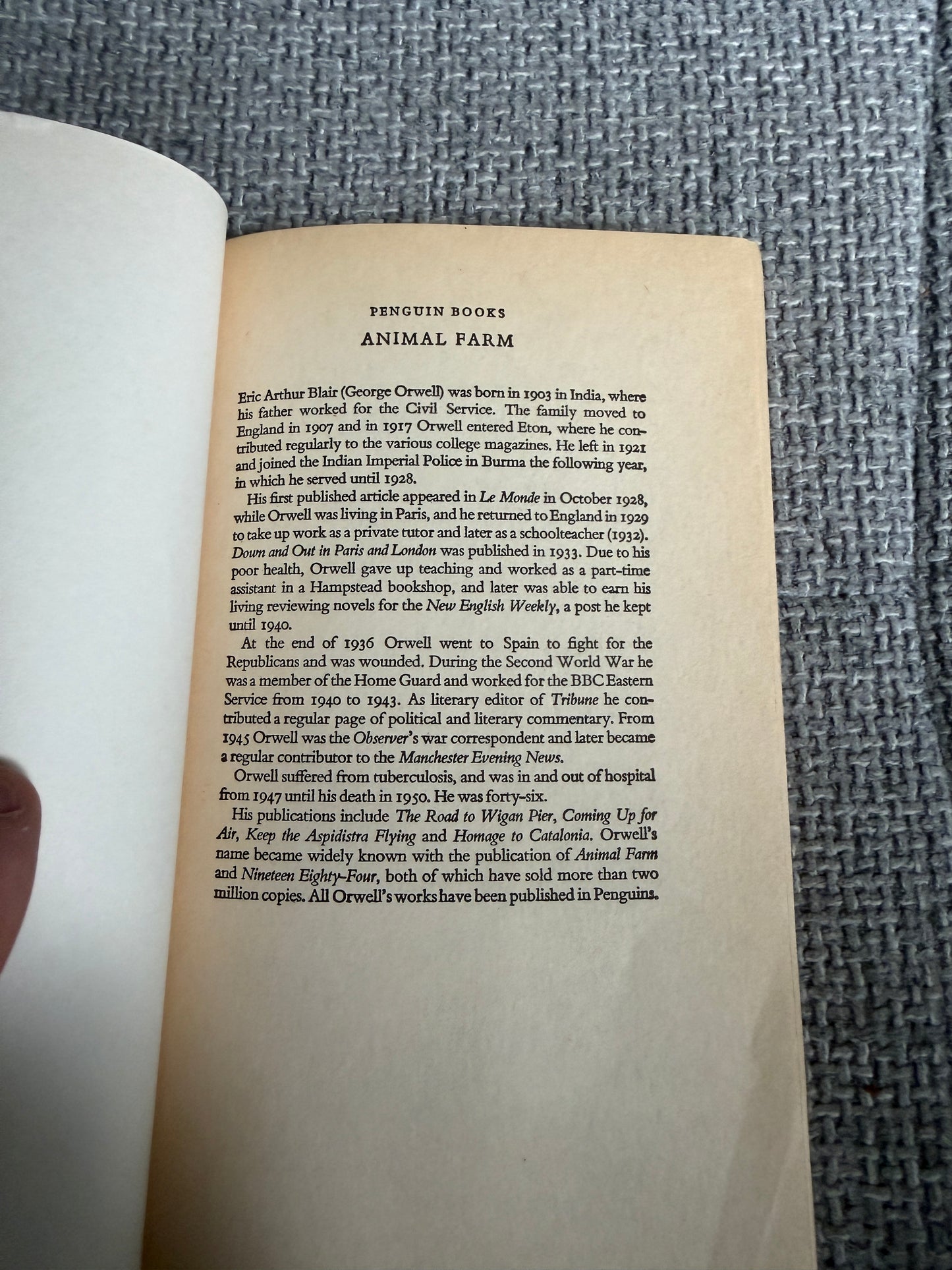 1980 Animal Farm - George Orwell (Penguin Books)