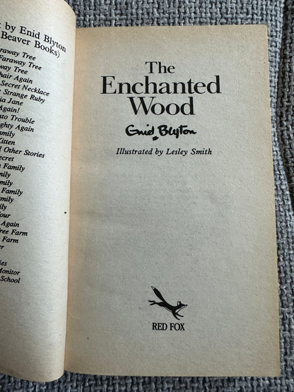 1990 The Enchanted Wood - Enid Blyton(Lesley Smith Illust) Red Fox