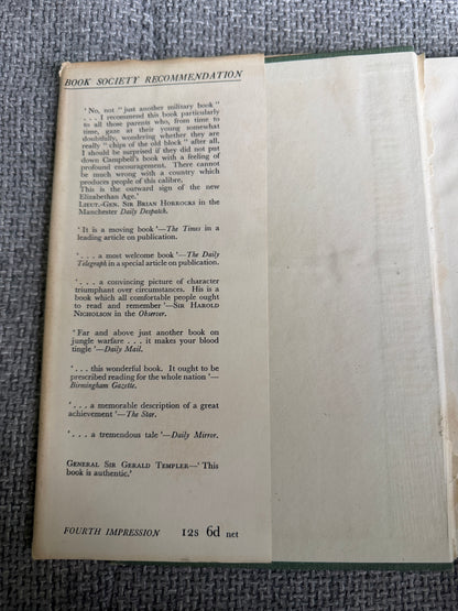 1953 Jungle Green - Arthur Campbell (George Allen & Unwin)