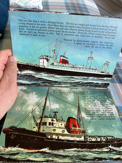 1962 Dean’s Pop-Up Book Of Ships