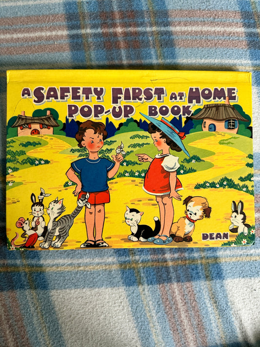 1969 A Safety First At Home Pop-Up Book(Dean & Son)