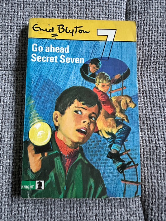 1974 Go Ahead Secret Seven - Enid Blyton(Derek Lucas Illust) Knight Books