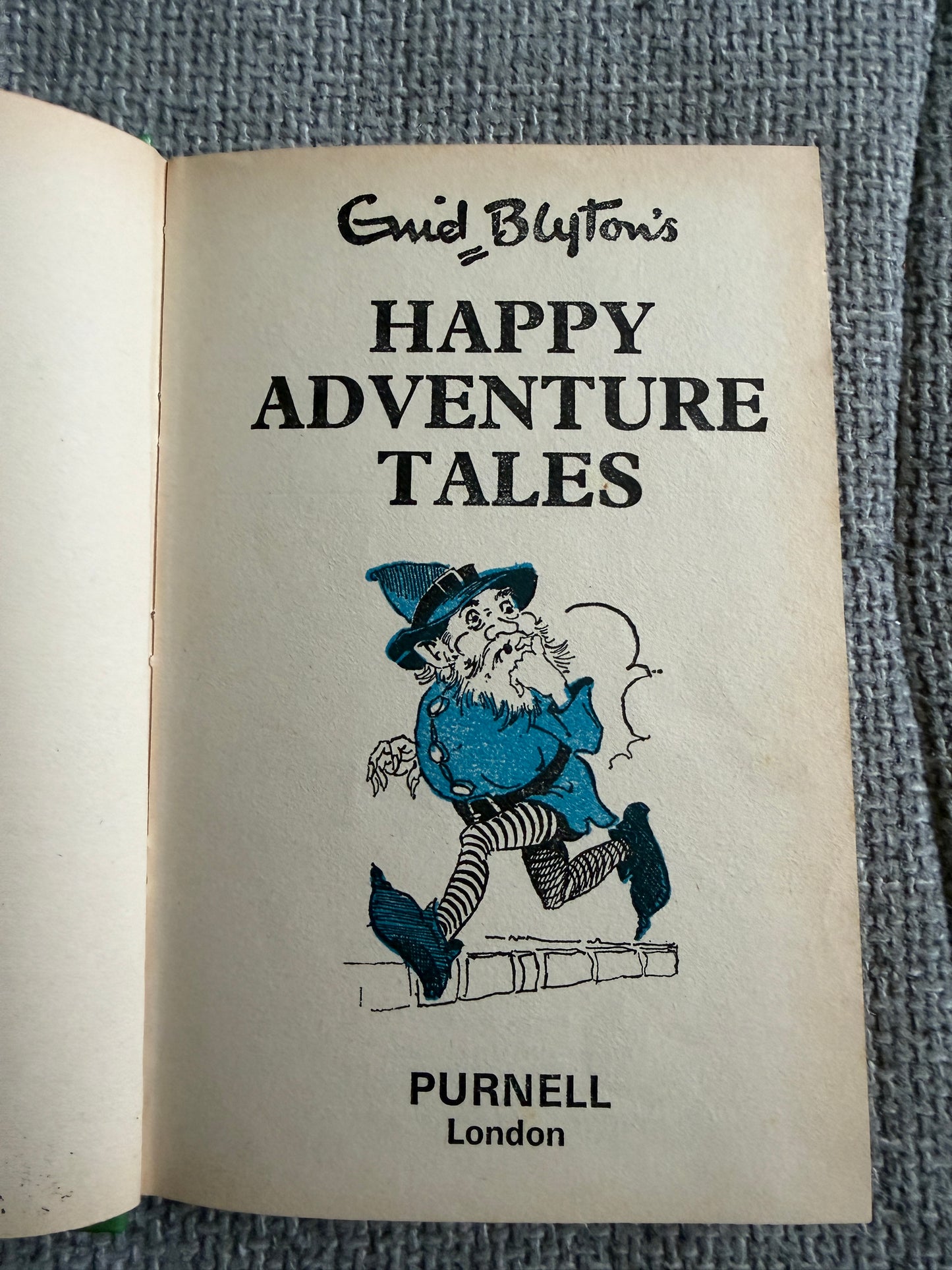 1971 Happy Adventure Tales - Enid Blyton (Purnell Sunshine Library)