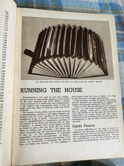 1937 The Housewife’s Book - A Daily Express Publication