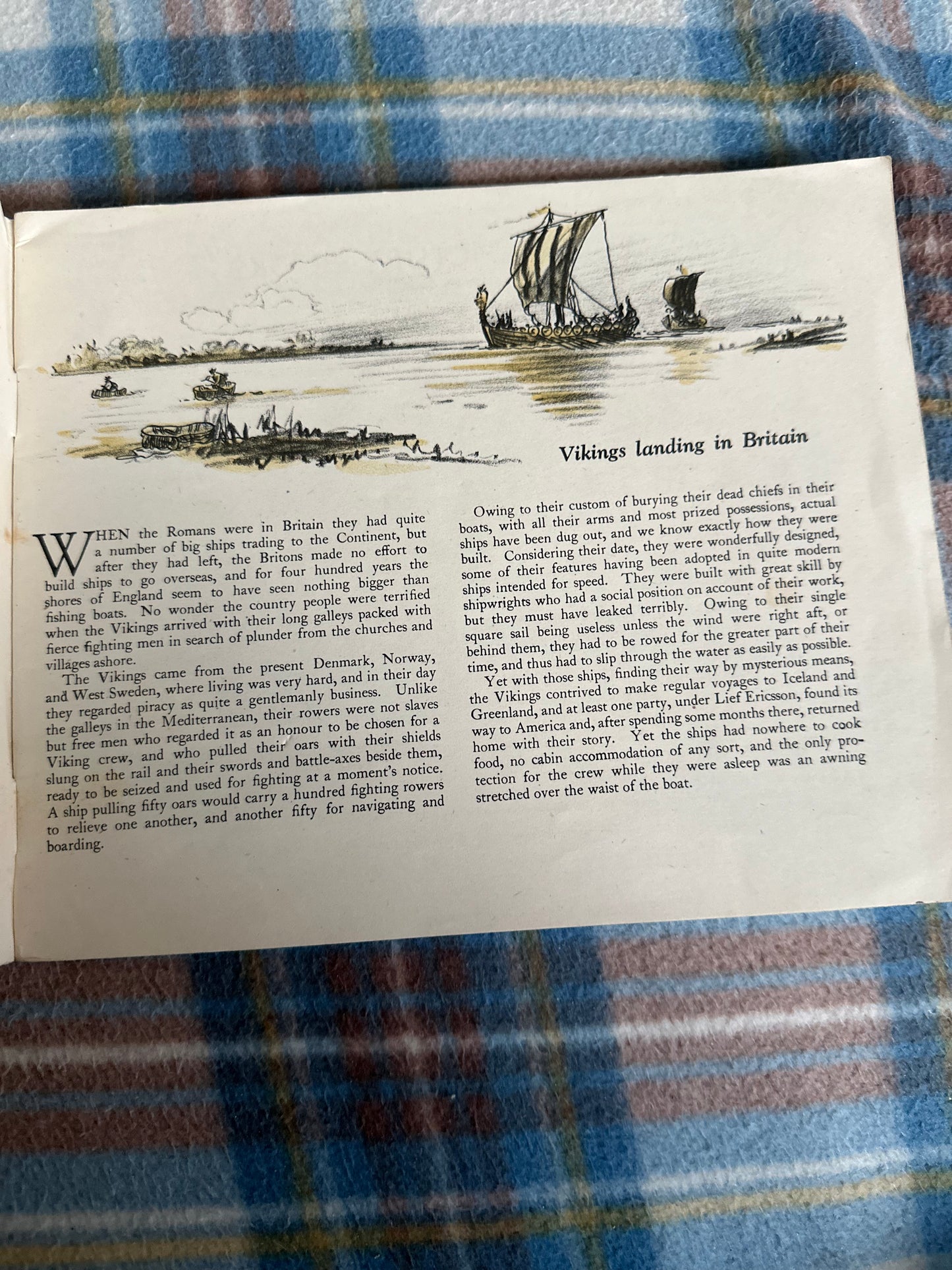 1946 Famous Ships - Frank Bowen(Illust Frank Mason) Puffin Picture Book no39