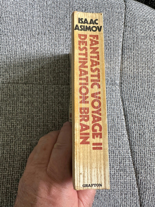 1988 Fantastic Voyage II Destination Brain - Isaac Asimov (Grafton Books) - Honeyburn Books (UK)