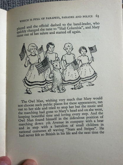 1964 Mary Plain Goes To America - Gwynedd Rae (Irene Williamson illust) Routledge & Kegan Paul Ltd