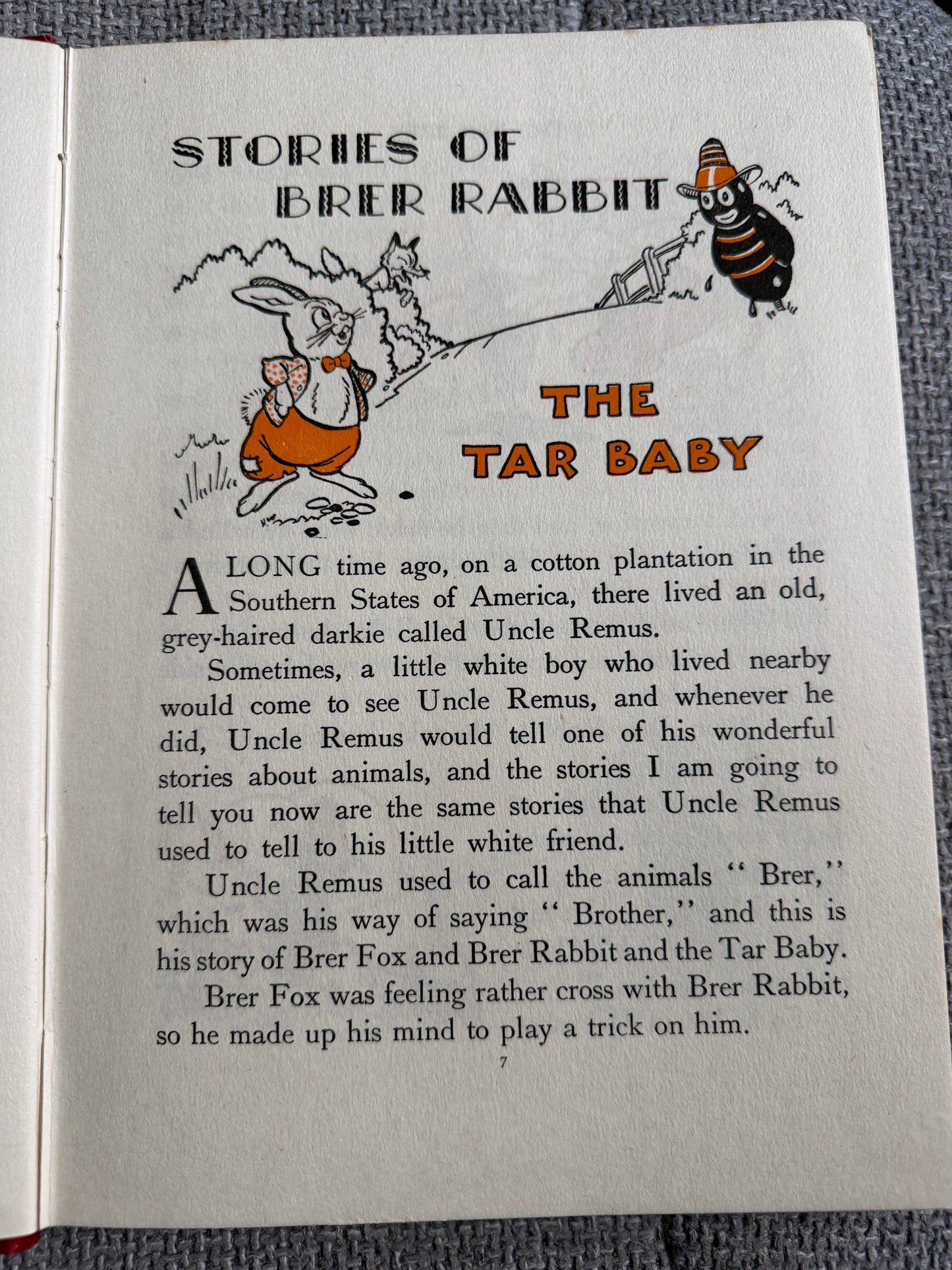 1948*1st* Stories Of Brer Rabbit - Birn Brothers Ltd. With Rare Jacket
