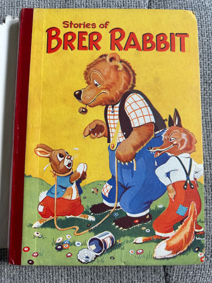 1948*1st* Stories Of Brer Rabbit - Birn Brothers Ltd. With Rare Jacket