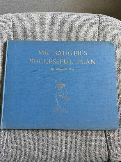 1944*1st* Mr. Badger’s Successful Plan - Margaret Ross (Museum Press Ltd)