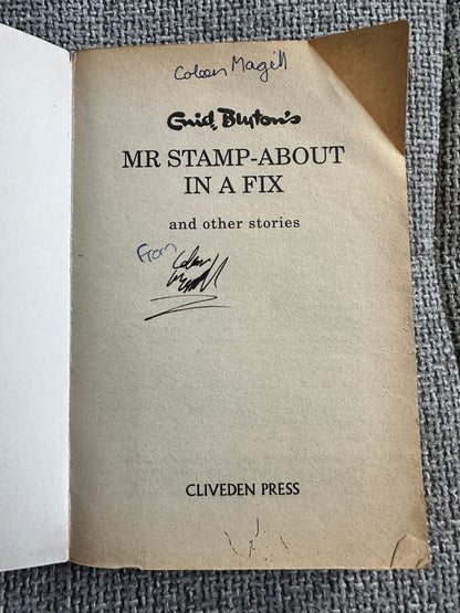 1992 Mr. Stamp-About In A Fix & Other Stories - Enid Blyton(Cliveden Press)