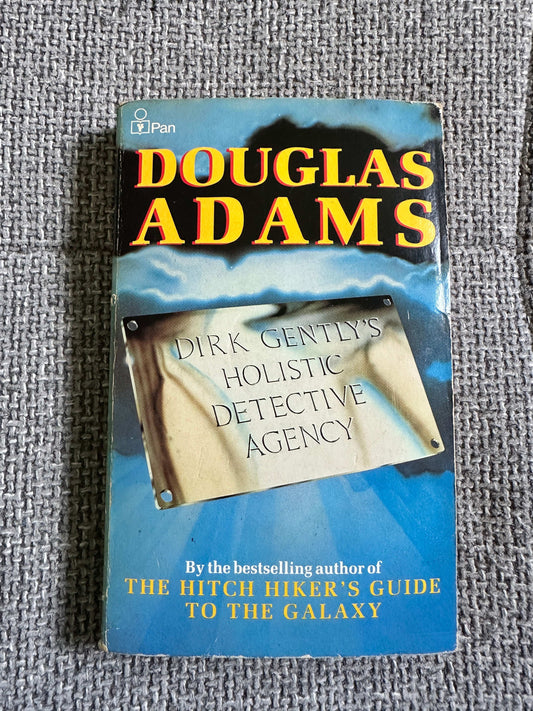 1987 Dick Gently’s Holistic Detective Agency - Douglas Adams (Pan Books) - Honeyburn Books (UK)