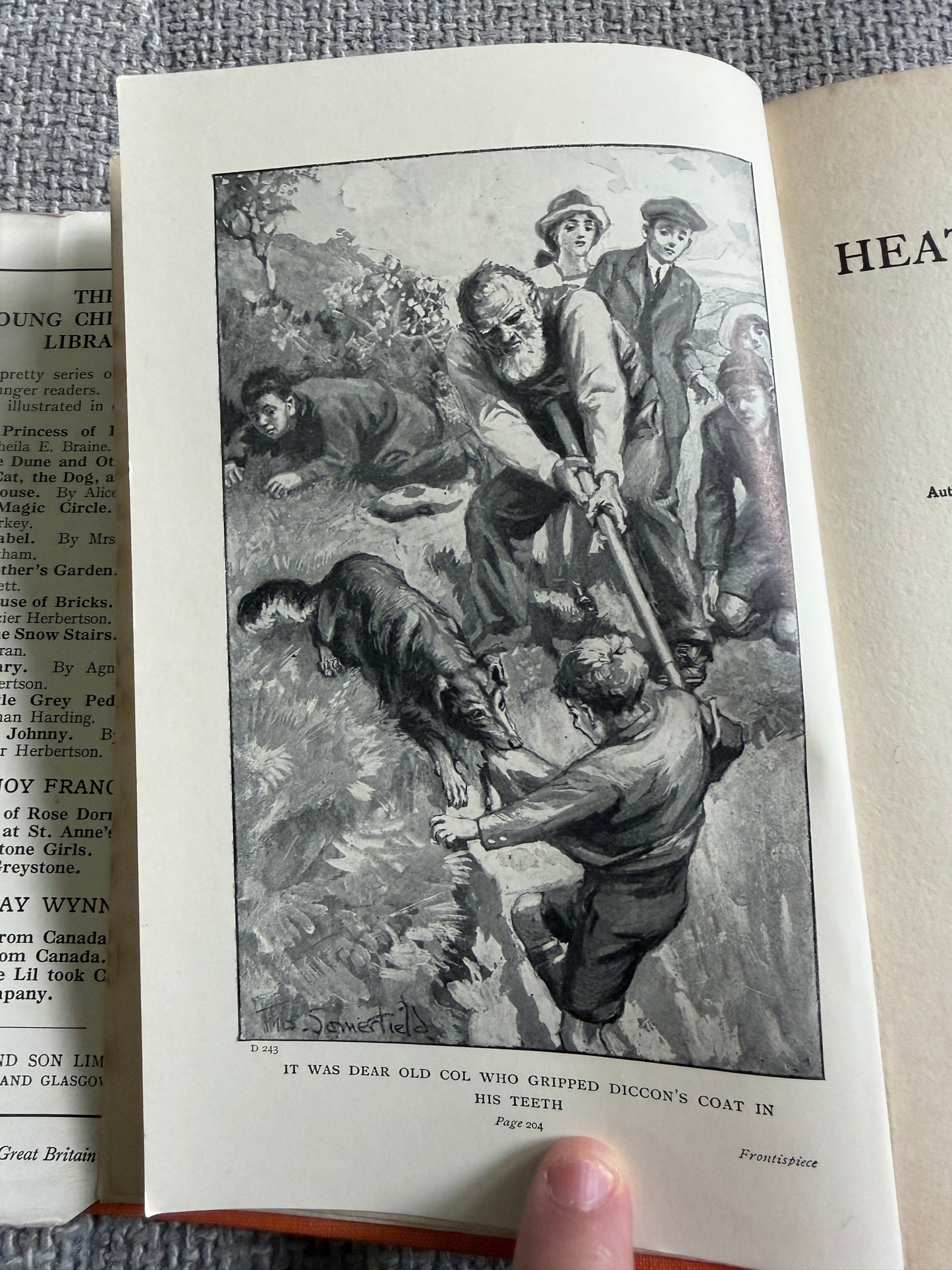 1923*1st*A Heather Holiday - May Wynne (the pseudonym of Mabel Winifred Knowles (Blackie & Son)