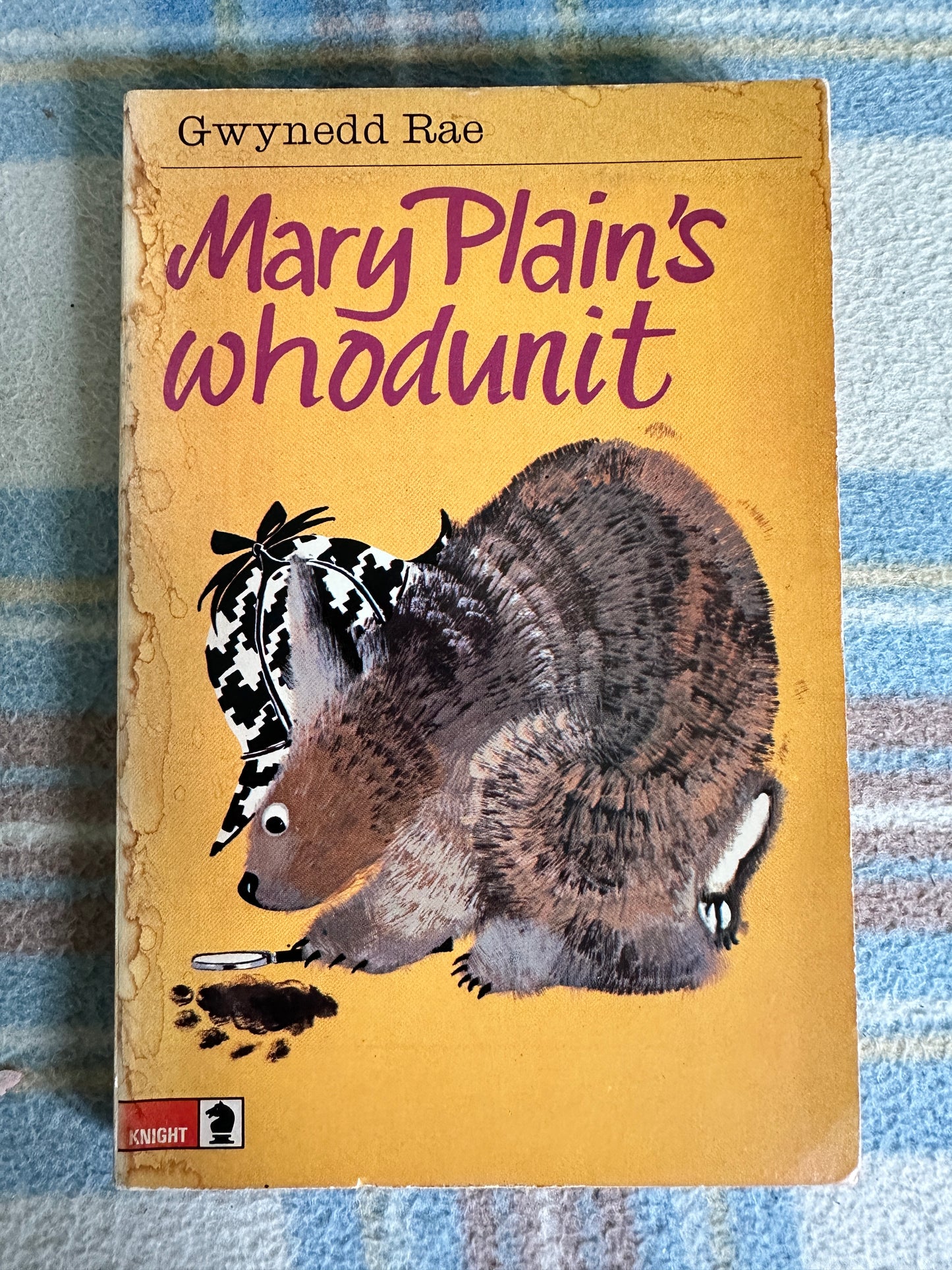 1973*1st* Mary Plain’s Whodunit? - Gwynedd Rae(Janina Ede illustration)Knight Books