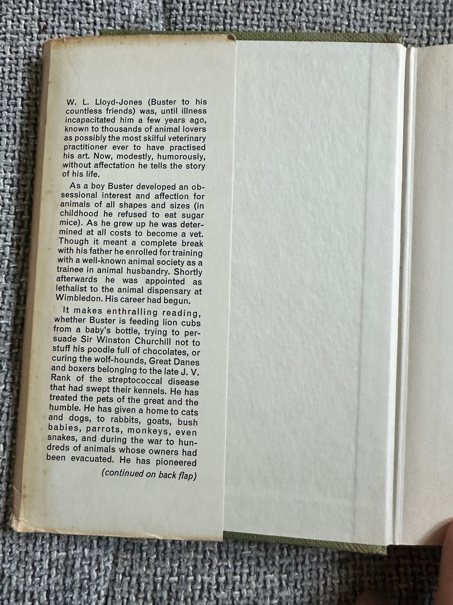 1967*1st* The Animals Cane In One By One - Buster Lloyd-Jones(World Books)