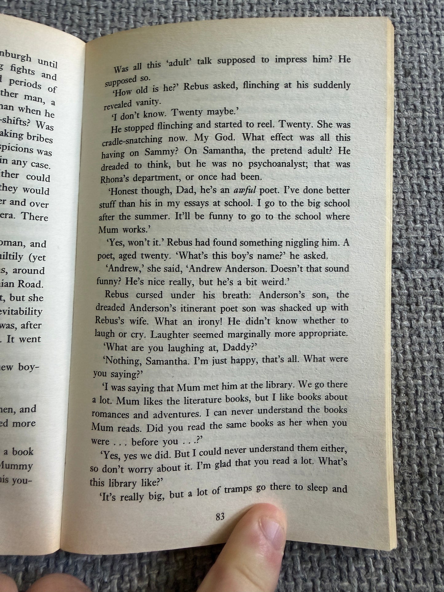 1998 Knots & Crosses - Ian Rankin (Orion)