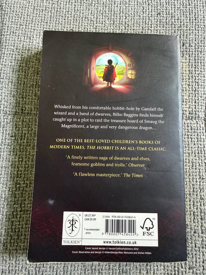 2012 The Hobbit - J. R. R. Tolkien (David Wyatt illust) HarperCollins
